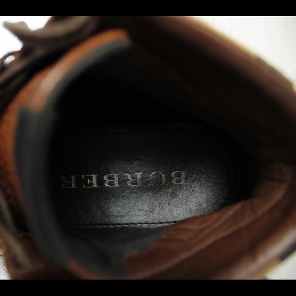 Burberry hightop vintage check sneakers - Picture 8 of 8